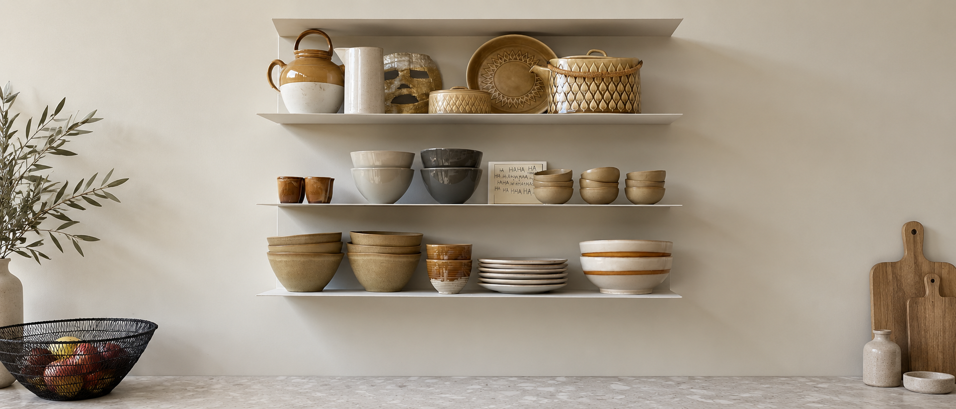 Modern tableware details
