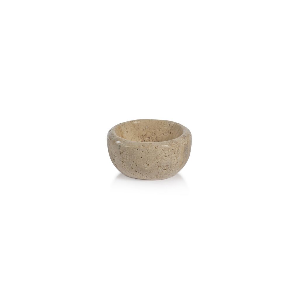 Travertine Stone Bowl